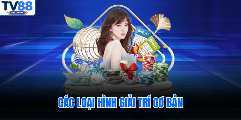 Các loại hình giải trí cơ bản