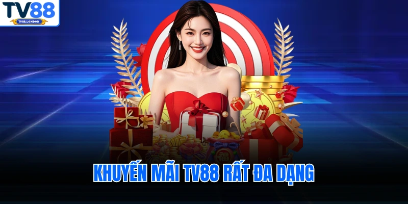 Khuyến mãi TV88 rất đa dạng